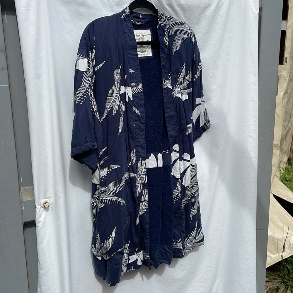 La Sirena Robe - navy size xs/s